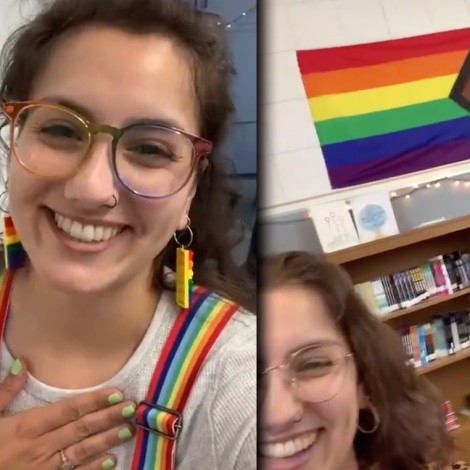 Maestra es despedida por pedir a alumnos que "juren lealtad" a la bandera del Orgullo LGBTQ