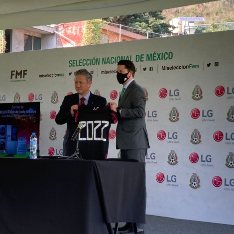LG y la Selección Mexicana se unen por el fútbol