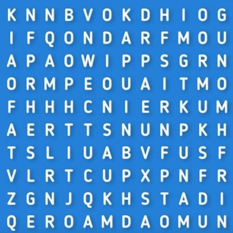 Reto visual: Encuentra la palabra oculta en menos de 10 segundos