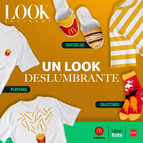 McDonald’s lanza colección de playeras, calcetines y pantuflas que podrás tener si pides por UberEats