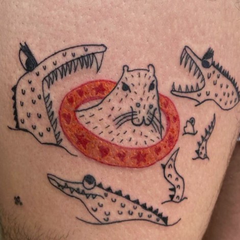 Tatuadora que “no sabe dibujar" se vuelve viral porque todos quieren sus diseños