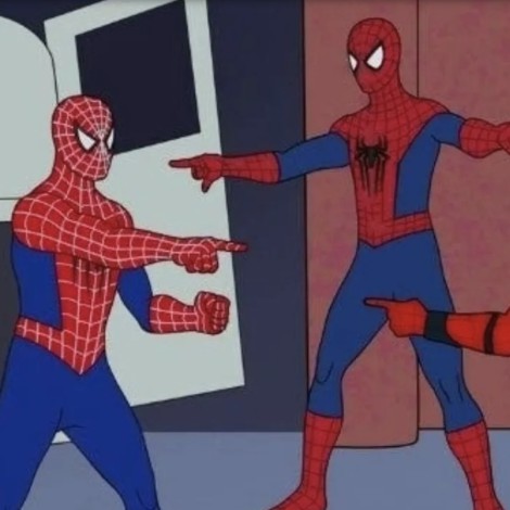 Tom Holland, Andrew Garfield y Tobey Maguire recrean meme de Spider-Man