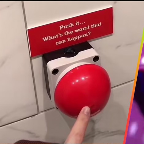 Baño de restaurante se transforma en discoteca con apretar botón