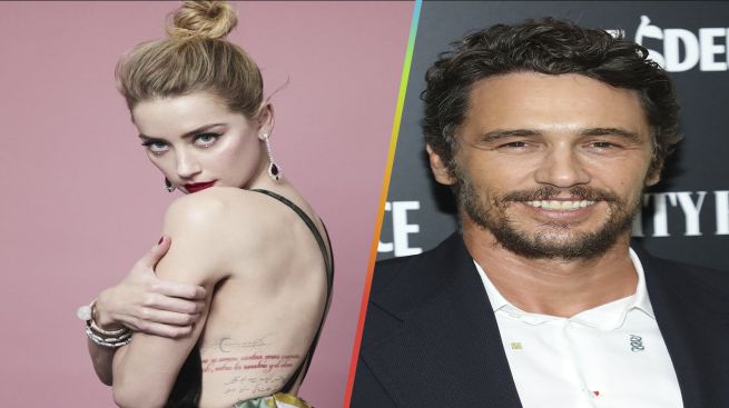 Amber Heard admitió estar con James Franco antes de divorciarse de Johnny Depp