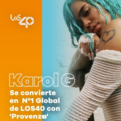 Karol G conquista España y Latinoamérica convirtiéndose en Número 1 Global con 'Provenza'