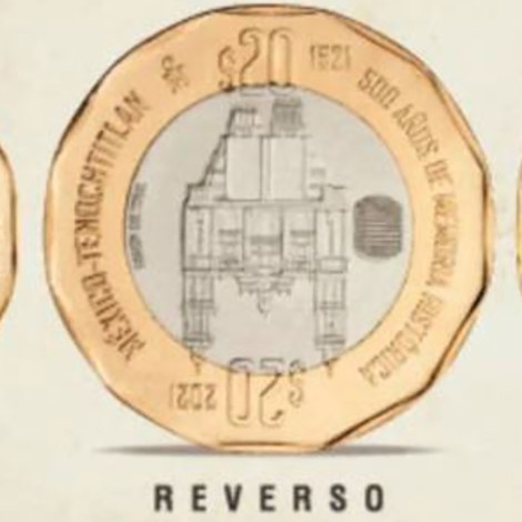 Monedas conmemorativas de 20 pesos se venden hasta en 165 mil pesos
