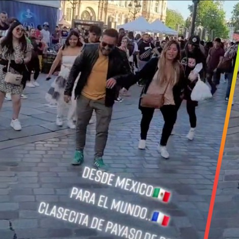 Mexicanos dan clase de “Payaso de rodeo” en París y se vuelven virales