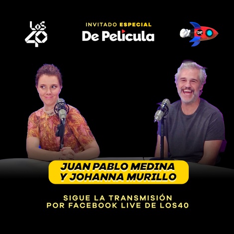 Juan Pablo Medina y Johanna Murillo se convierten en los invitados especiales en De Película de LOS40