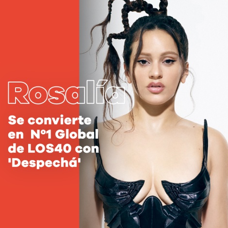 Rosalía se corona en LOS40 Latinoamérica y España con "Despechá" como #1 Global