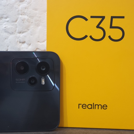 Realme C35, un equipo sencillo y de batalla