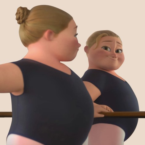 "Reflejo" el corto de Disney que normaliza la diversidad de tallas y cuerpos