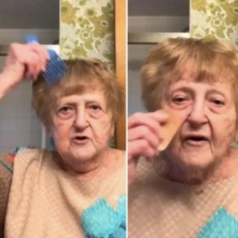 Abuelita de 92 años tiene cita romántica y lo presume mientras se arregla
