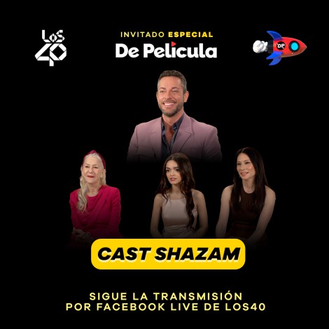El cast de ¡Shazam! son los Invitados Especiales en De Película de LOS40