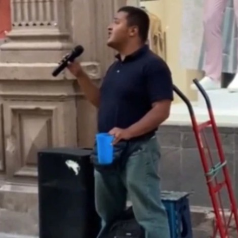 Hombre ciego se hace viral por cantar idéntico a Luis Miguel