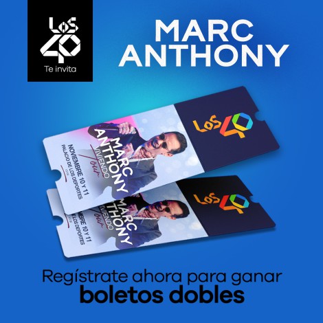 LOS40 te invita al concierto de 'Marc Anthony'